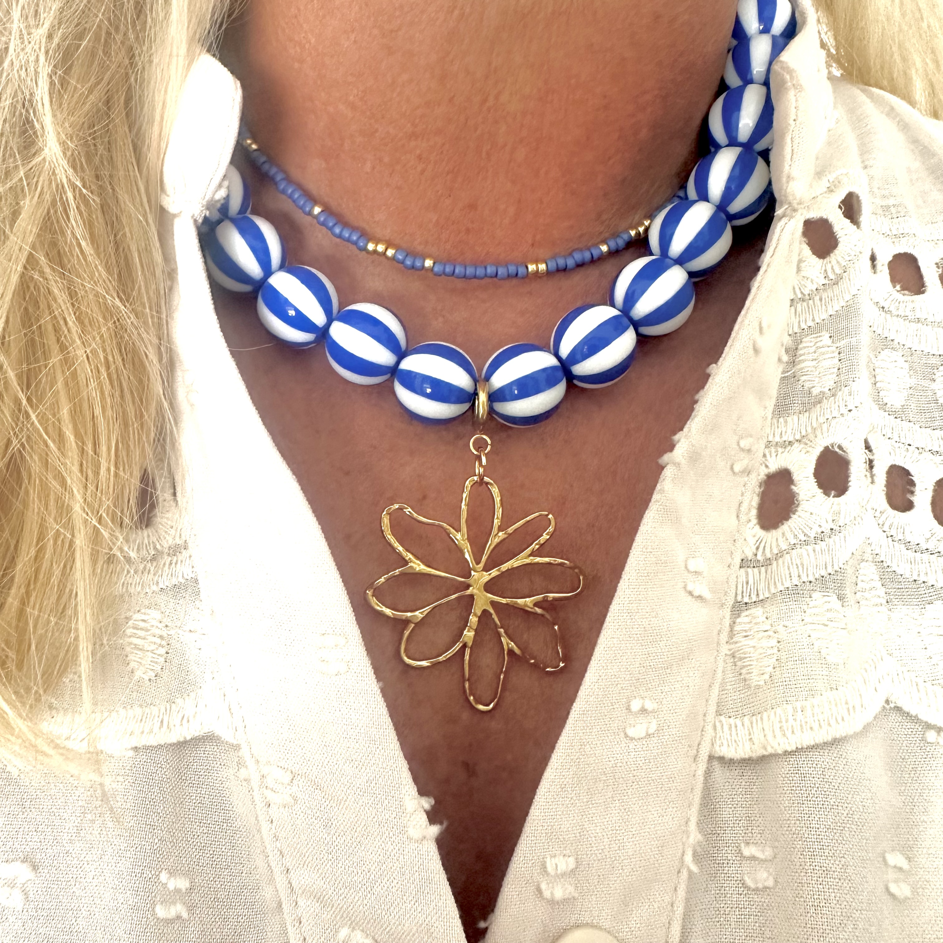 CANDY KETTING BLAUW