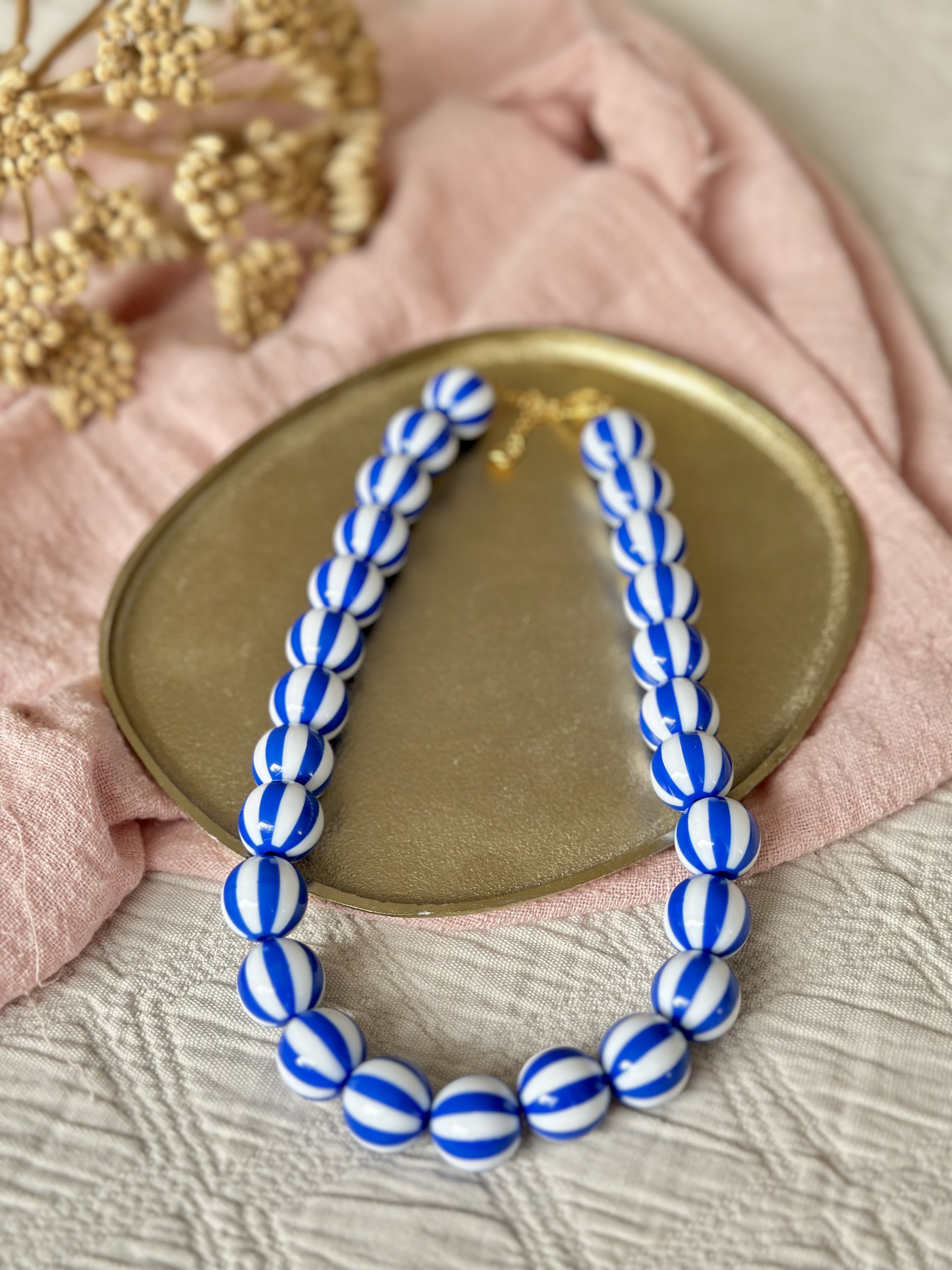 CANDY KETTING BLAUW