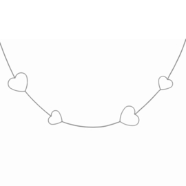 OPEN HEARTS LANGE KETTING