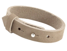 Cuioi Armband leer 15mm Sand Beige