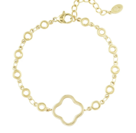 ARMBAND RONDJES MET KLAVER