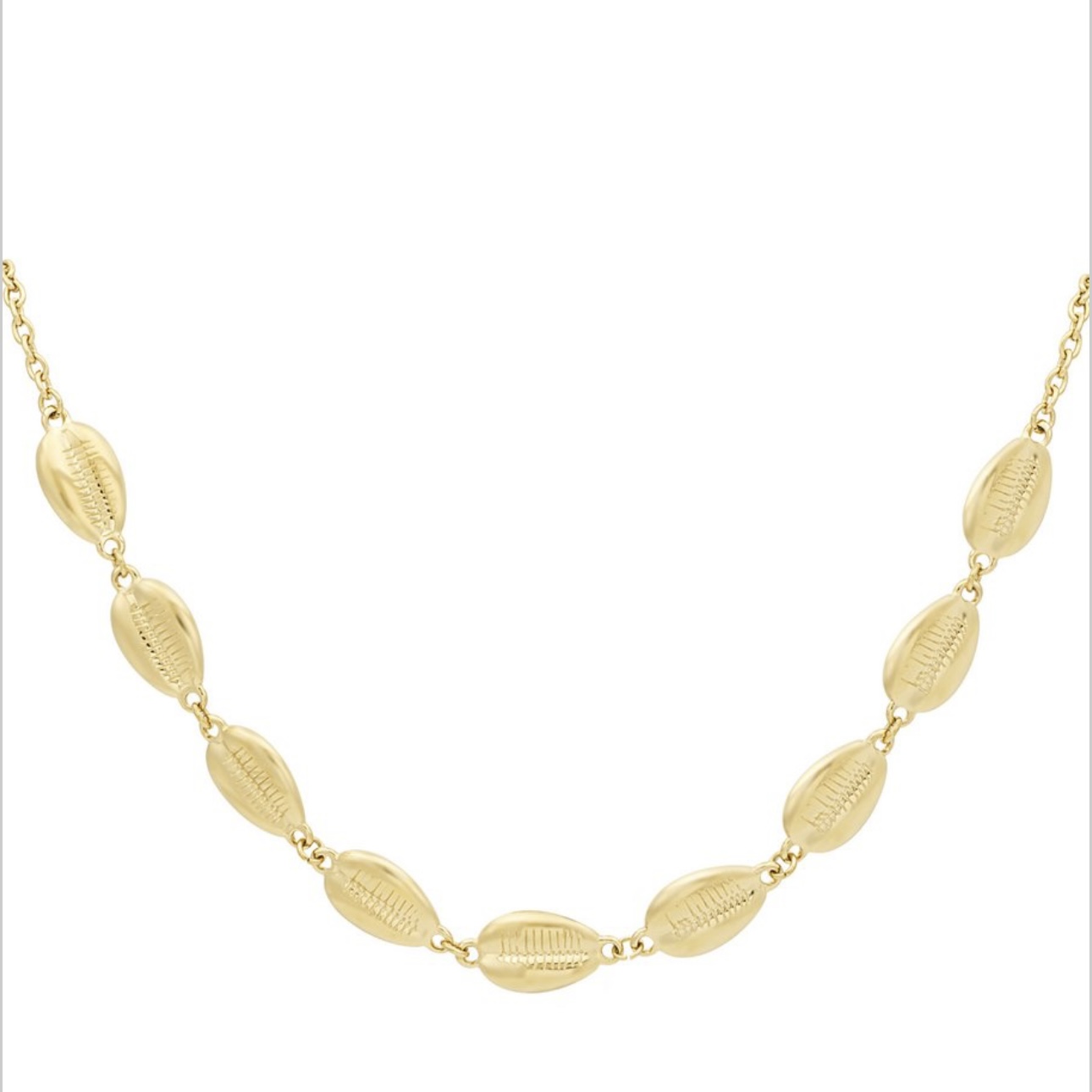 GOUDEN SCHELPEN KETTING