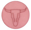 Cabochon Polaris 20mm Buffelkop Matt bridal rose