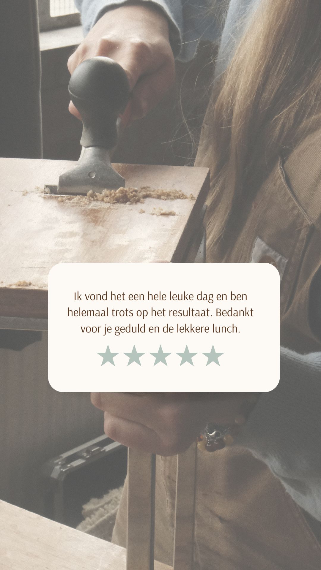 Vintage meubel opknappen! (live workshop)