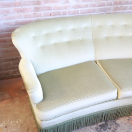 Vintage bank velvet  groen