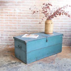 vintage kist salontafel speelgoed kist