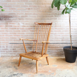 Vintage spijlen fauteuil