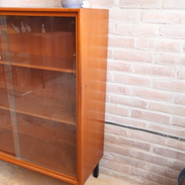 Vintage vitrinekast jaren 60