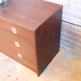 Vintage lage lade kast
