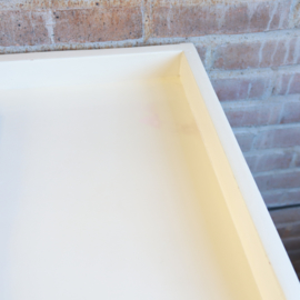 Vintage oude commode wit
