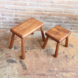 vintage mimiset eiken donker hout