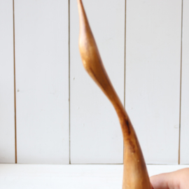 vintage vogel hout groot