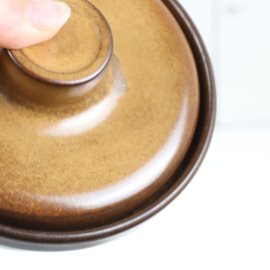 Vintage voorraad pot driehoek huizen
