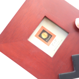 Vintage fotolijst Memphis stijl