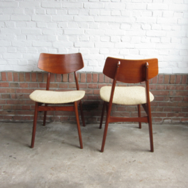 set deense vintage stoelen