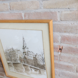Kunst  tekening Amsterdam