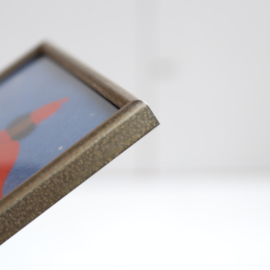 Vintage fotolijst zilver kleur