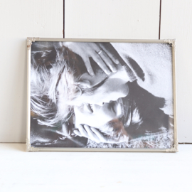 Vintage fotolijst zilver kleur
