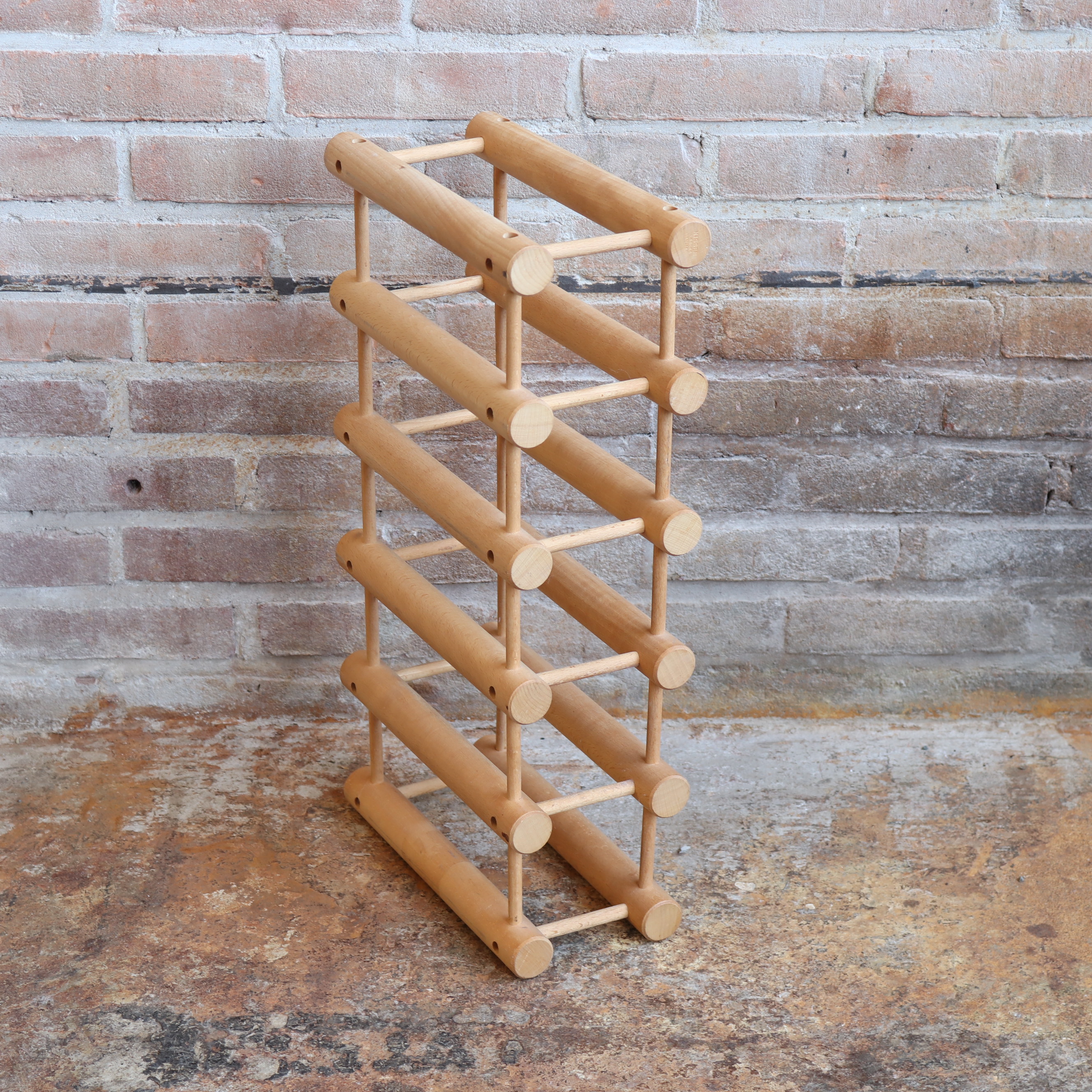 Vintage wijnrek nissen deens design