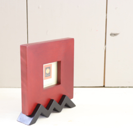 Vintage fotolijst Memphis stijl