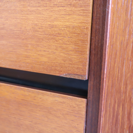 Vintage dressoir kast jaren 60 70 highboard