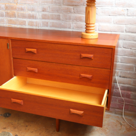 Vintage laag dressoir meubel