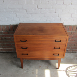 Vintage ladekast teak