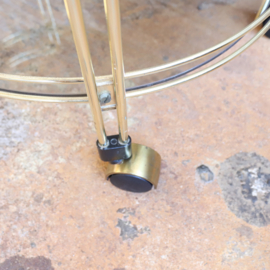 Vintage bar cart trolley goud