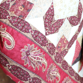 vintage patchwork sprei quilt