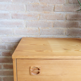 Vintage ladekast hout