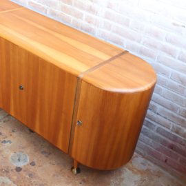 Vintage dressoir tv meubel patijn rond