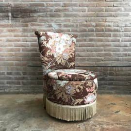 Vintage boudoir fauteuil