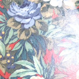 vintage dienblad bloemen