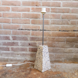 Vintage lamp italy terazzo groot