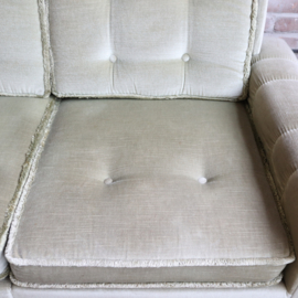 Vintage velvet bank klein groen