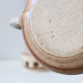 Vintage theepot jaren 70 + theelicht