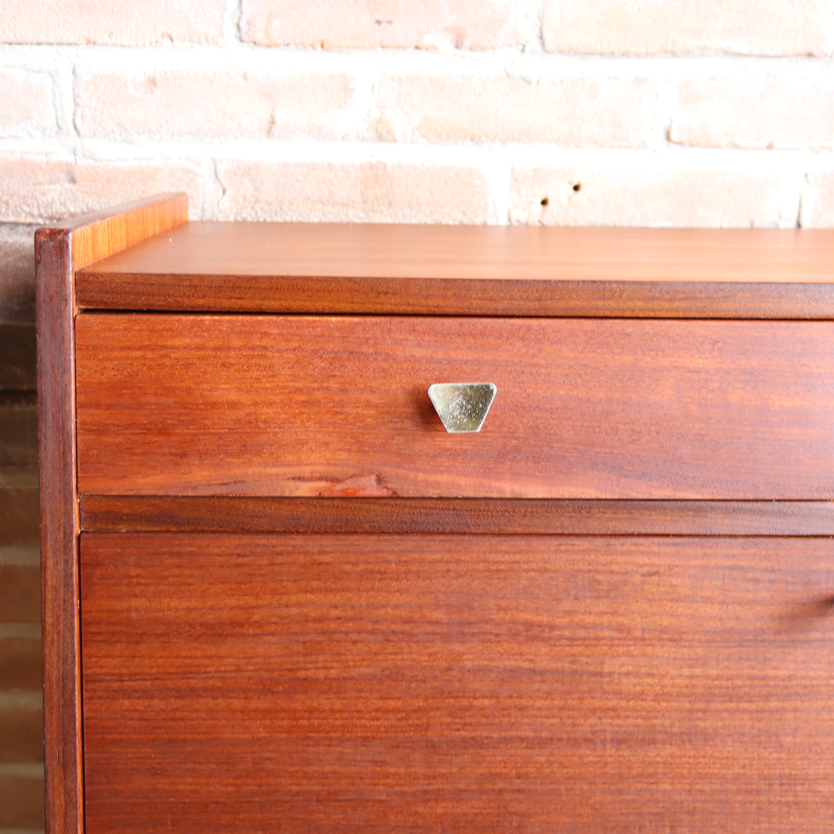 Vintage secretaire kast jaren 70