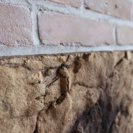 Kunst 1977 zand grof beige