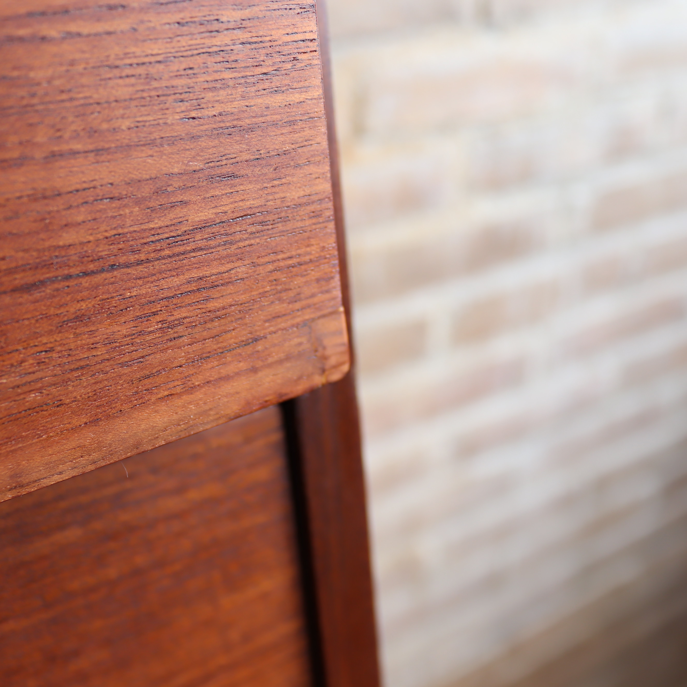 Vintage secretaire kast jaren 70