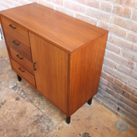 Vintage klein dressoir  jaren 70 lades
