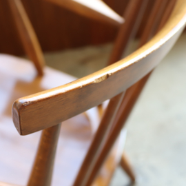 Vintage spijlen fauteuil