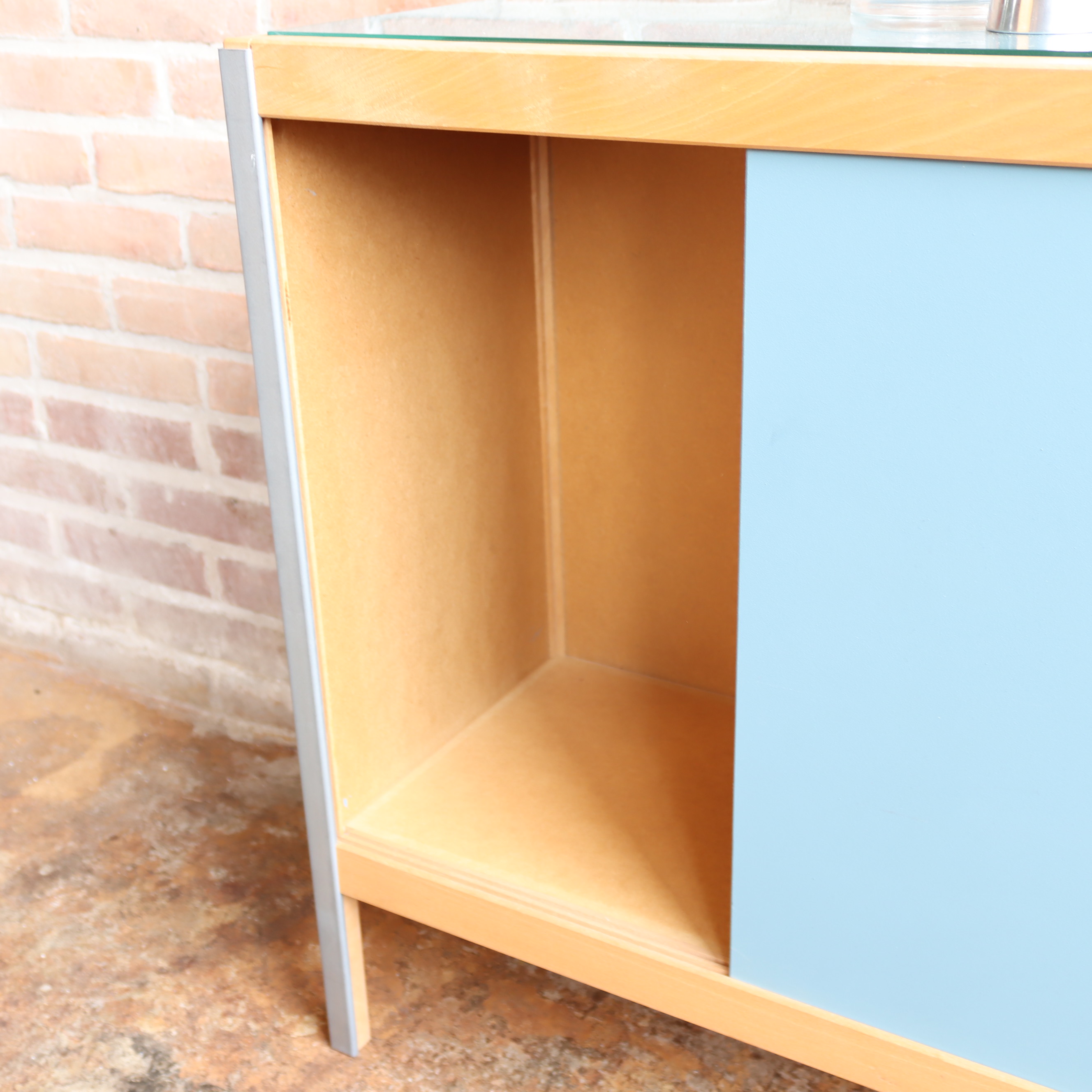 Vintage design kast kewlox blauw