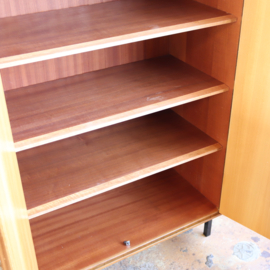 Vintage kledingkast jaren 70 leg planken