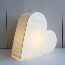 Vintage lamp papier hartjes vorm ikea jaren 90