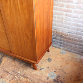 Vintage kledingkast jaren 60 70 3 deur