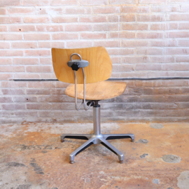 Vintage bureaustoel industrieel
