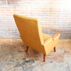 Vintage fauteuil jaren 60 skai