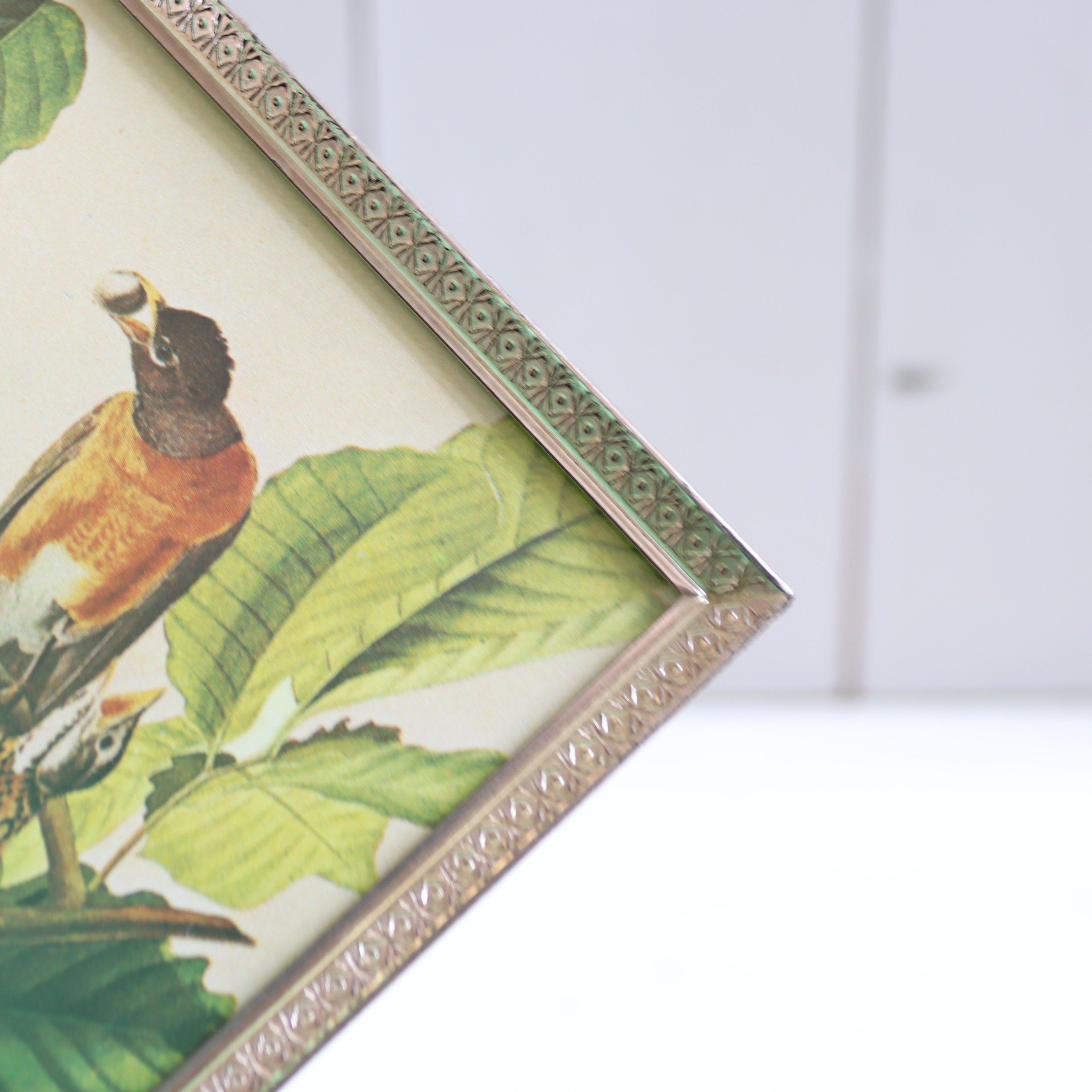 Vintage fotolijst zilver kleur