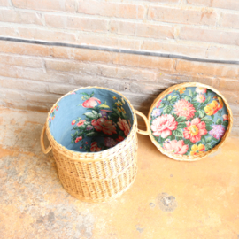 vintage mand bloemen