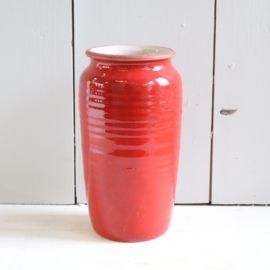 Vintage vaas rood